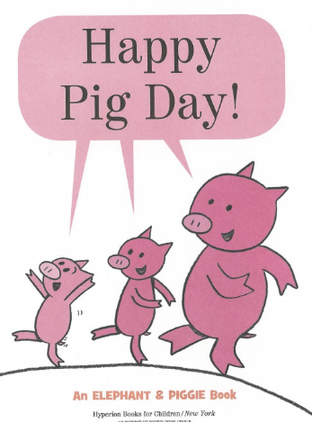 小猪小象英文绘本Happy pig day MP3+PDF资源免费下载