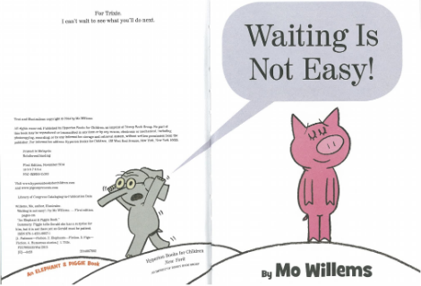 小猪小象英文绘本Waiting is not easy MP3+PDF资源免费下载