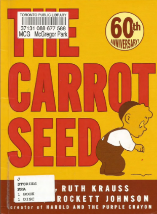 The Carrot Seed英文绘本电子版PDF资源免费下载