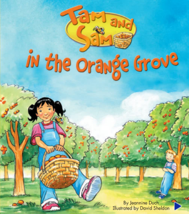 培生pearson读物Tam and Sam in the Orange Grove绘本电子版资源免费下载