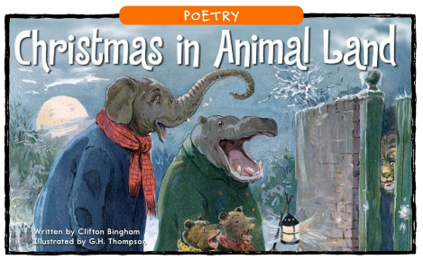 RAZ Poetry Books Christmas in Animal Land绘本PDF+MP3百度云免费下载