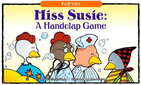 RAZ Poetry Books Miss Susie A Handclap Game绘本PDF+MP3百度云免费下载