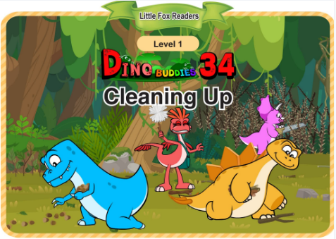 Dino Buddies 34 Cleaning Up音频+视频+电子书百度云免费下载