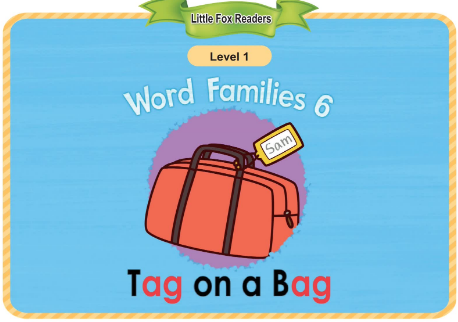 Word Families 6 Tag on a Bag音频+视频+电子书百度云免费下载