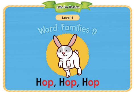 Word Families 9 Hop, Hop, Hop音频+视频+电子书百度云免费下载