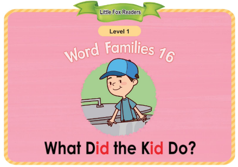 Word Families 16 What Did the Kid Do音频+视频+电子书百度云免费下载