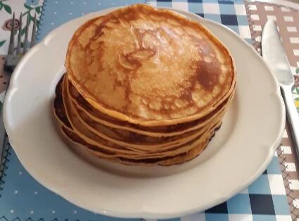 番薯牛奶煎饼 高纤饱腹的营养早餐饼